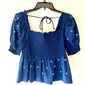 Hill House top M with lovely beaded detail